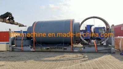 High Efficiency Nozzle Spray Molasses Rotary Dryer for Cocopeat