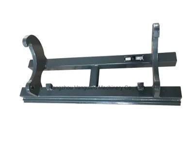 Skid Steer Loader Machinery Zm602/L30 Hydraulic Pallet Fork Frame