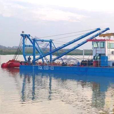 Diesel Engine Power 18/20/22/24/26 Inch Hydraulic Cutter Suction Dredger in The River Sand ...
