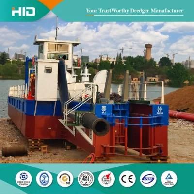 China Low Price 14 Inch Huge Capacity River Sand Mining Dredger for Ready Shipment