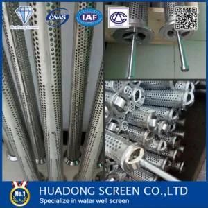 Stainless Steel 304/316 Perforated Slotted Drilling Pipe Screen