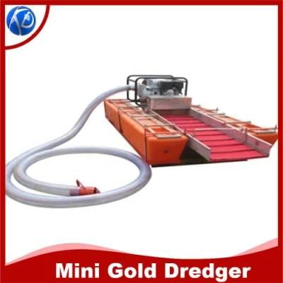 Keda Mini Gold Dredger, Gold Dredging Boat