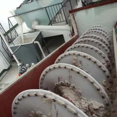 Silica Sand Spiral Screw Sand Washer Sand Washing Machine