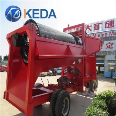 Large Scale High Quality Gold Process Plant Mobile Trommel for Export