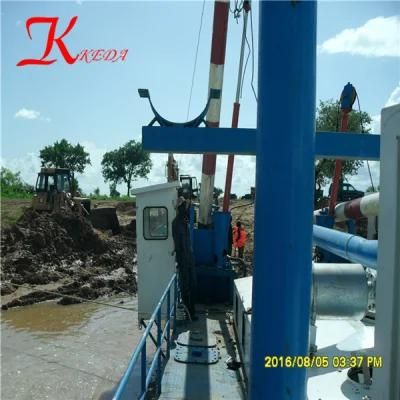 Hydraulic Cutter Head River Cleanout Suction Dredger
