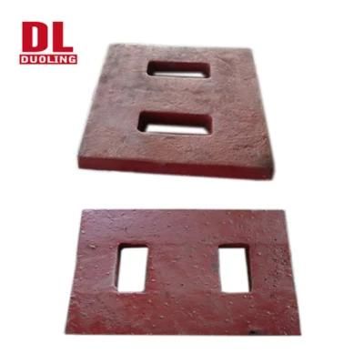 Hot Sale Wear Resistant Manganese Steel Casting Jaw Crusher Toggle Plate