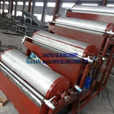 Multiple High Intensity Permanent Three Rollers Magnetic Separator