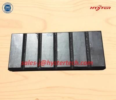 63HRC Hardness Abrasive G. E. T. Hyster Chocky Bars for Bucket Wear Abrasion