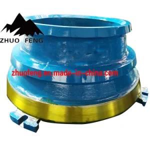 Mining Machine Cone Crusher Plant Steel Casting Bowl Liner, Concave Wear Parts for Sale