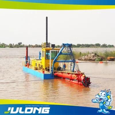 Julong-4000m3/H Hydraulic Cutter Suction Dredger Hot Sale Used in River Dredging Harbour ...