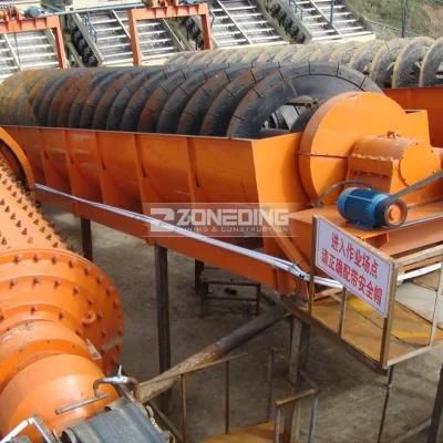 Gold Ore Mine Separation Processing Plant, Spiral Classifier for Ball Mill Ore ...