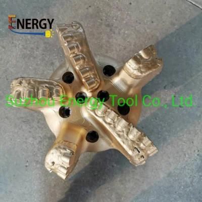 Rock Drill Bit 6 1/2 Inch 5 Blades Fixed Cutter PDC Drill Bits of Drilling Tools